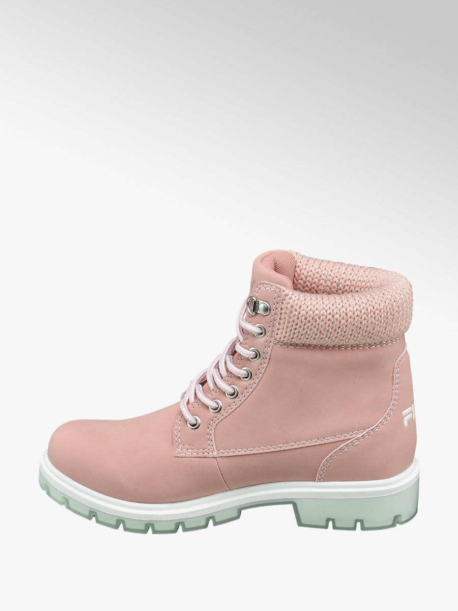 Schnürboots von Fila in rosa - DEICHMANN Schnürboots von Fila in rosa - DEICHMANN